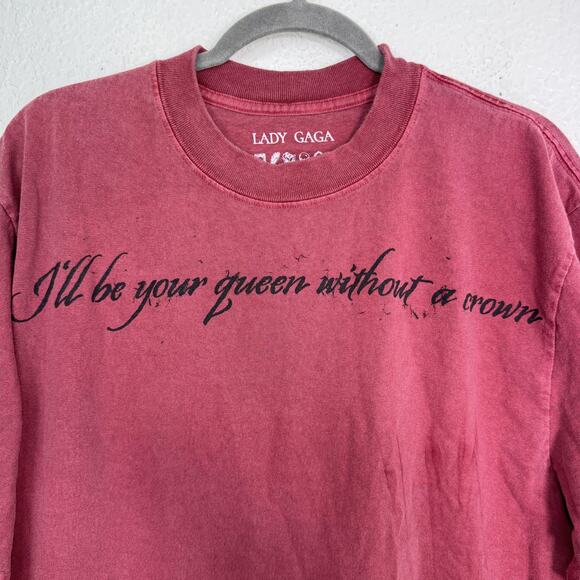 Lady Gaga Tour Shirt Large Mayhem Ball Queen Chessboard Concert Merch 2025 - Picture 4 of 10